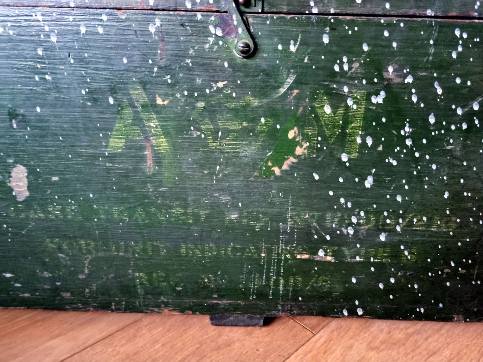 photo buy Original Military Equipment Box, Royal Air Force Raf, World War Two British Issue Radio Ammo, Large