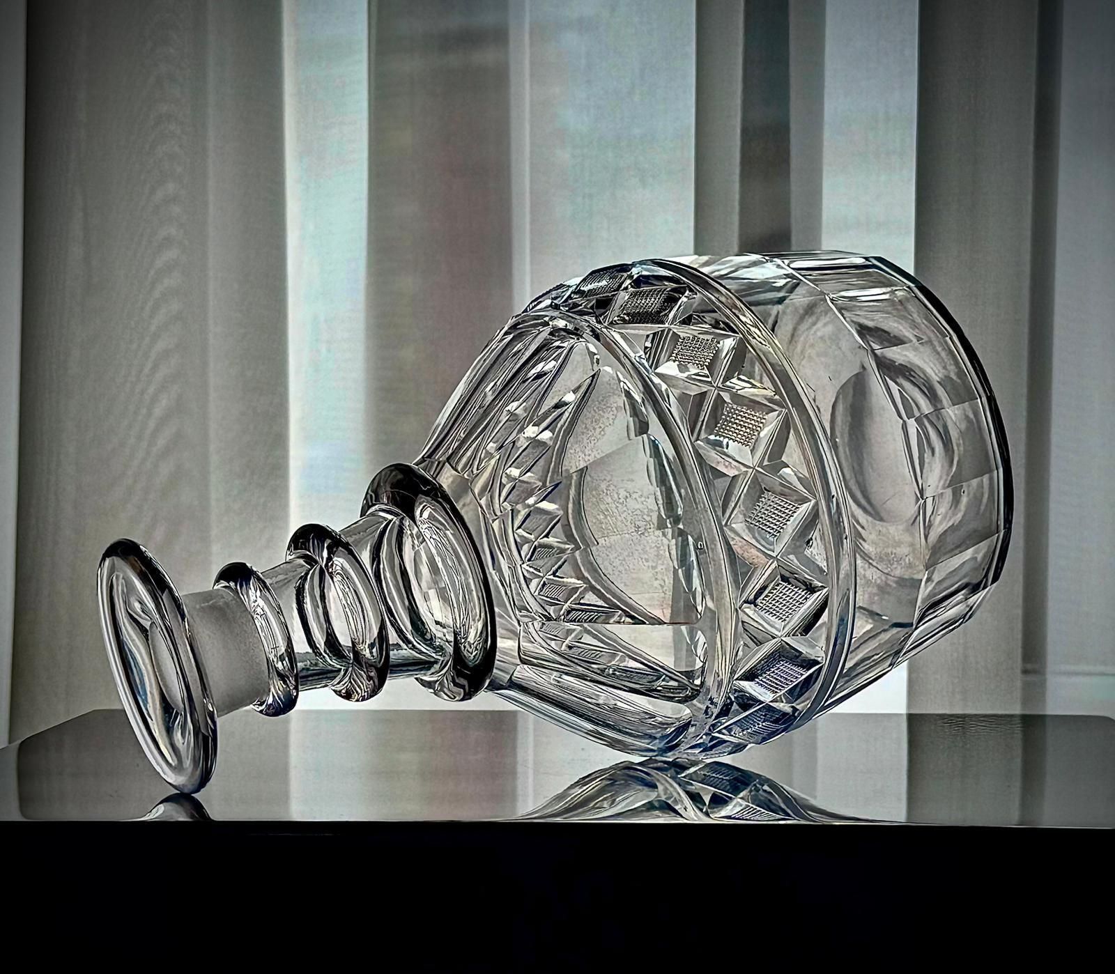 Late Georgian / Early Regency Cut Glass Decanter, C.1810–1830 photo 245.0