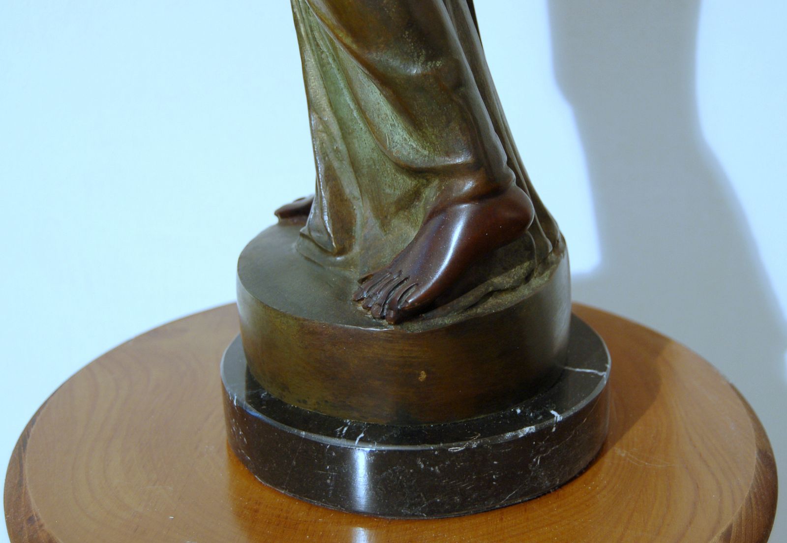 Bronze Sculpture / Hebe The Greek Goddess / James Hunt 19th Century / H 65 Cm photo vintage