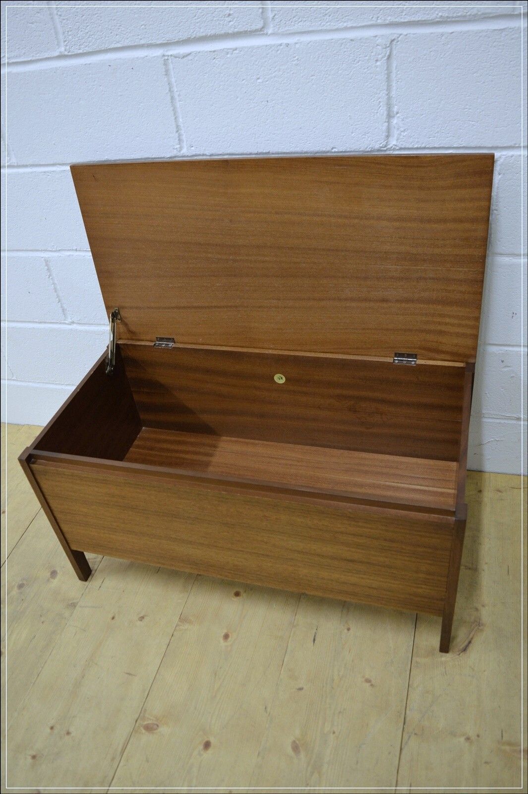 Vintage Blanket Box By Meredew  Teak Danish Design Mid Century photo vintage