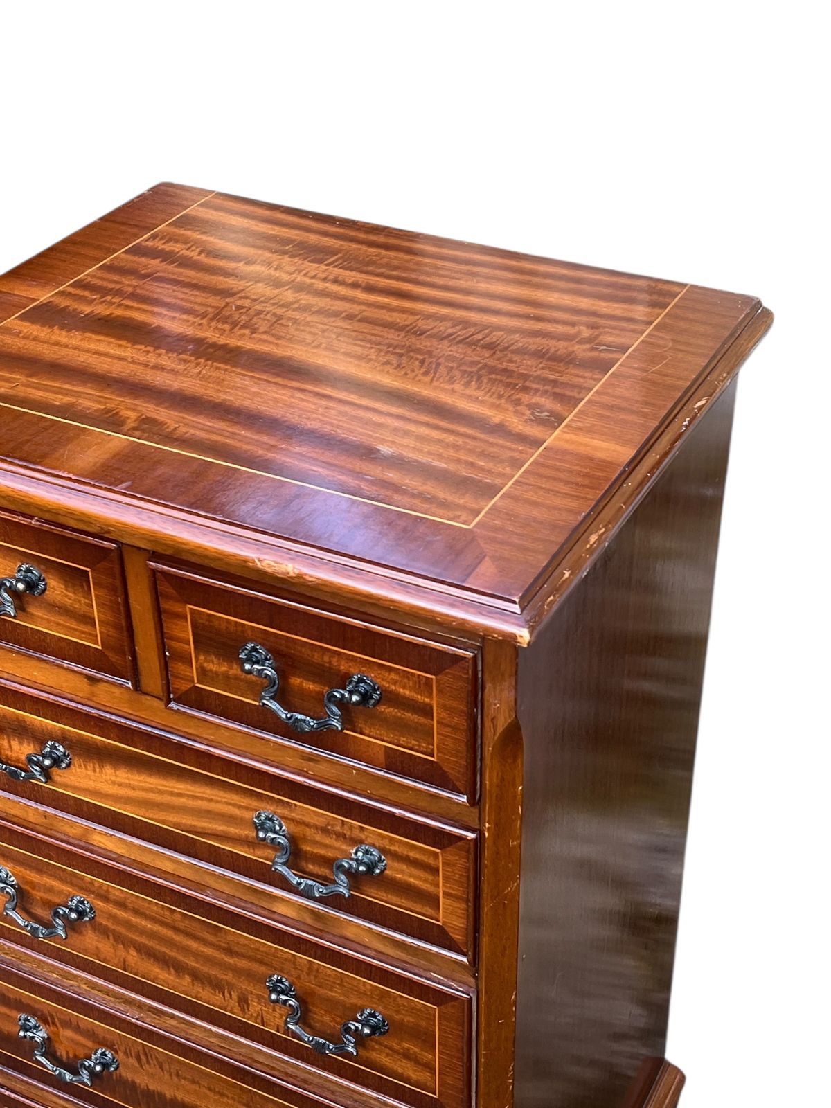 Vintage Mahogany Chest Of Drawers photo for sale