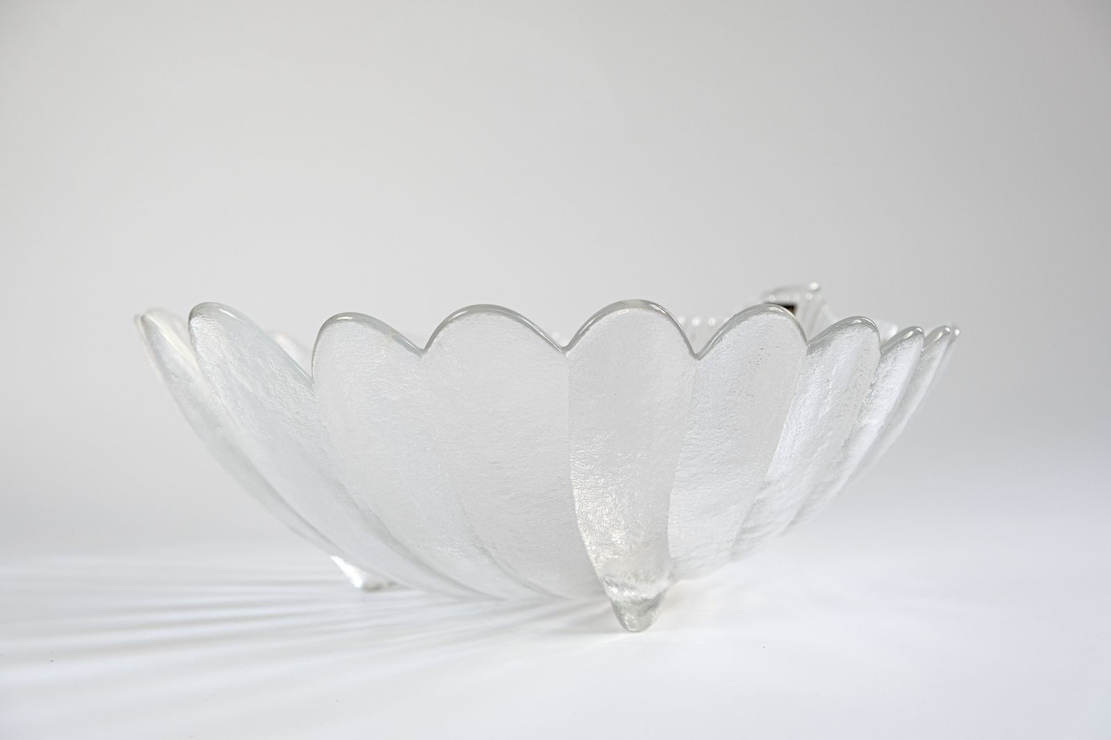Mid Century Claus Josef Riedel Large Crystal Bowl For Riedel, Austria, 1970s photo buy