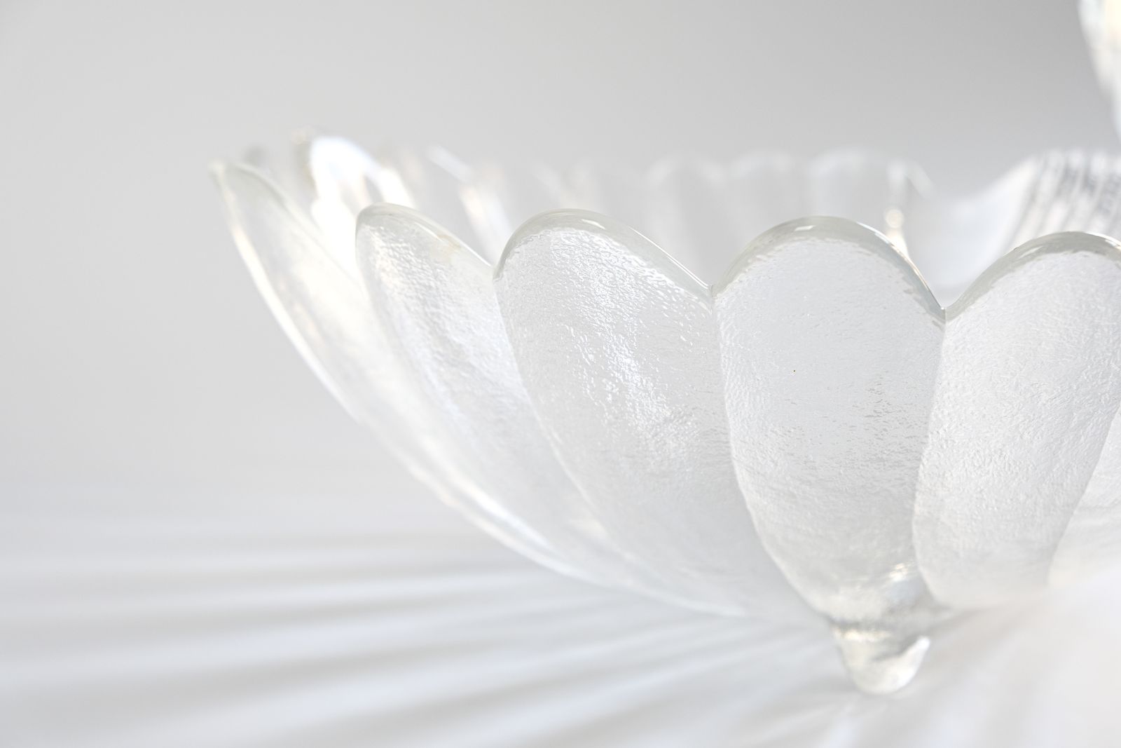 photo furniture Mid Century Claus Josef Riedel Large Crystal Bowl For Riedel, Austria, 1970s