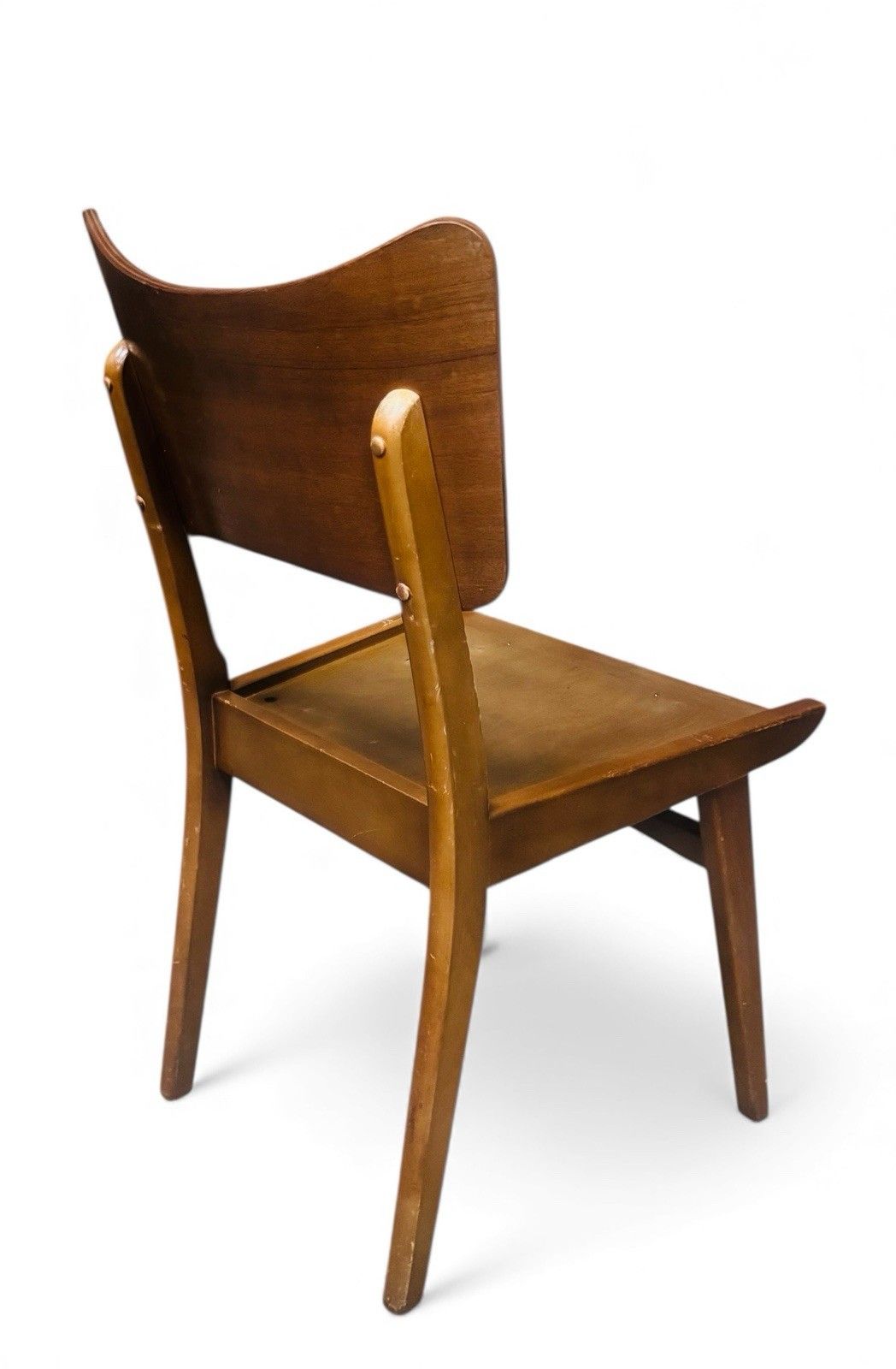 Set Of Four Bentwood And Ply Dining Chairs Mid Century Retro C1950s photo buy
