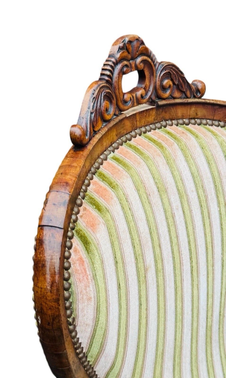 Antique Victorian Mahogany Double Spoon Back Sofa Serpentine Front C1870s photo 995.0