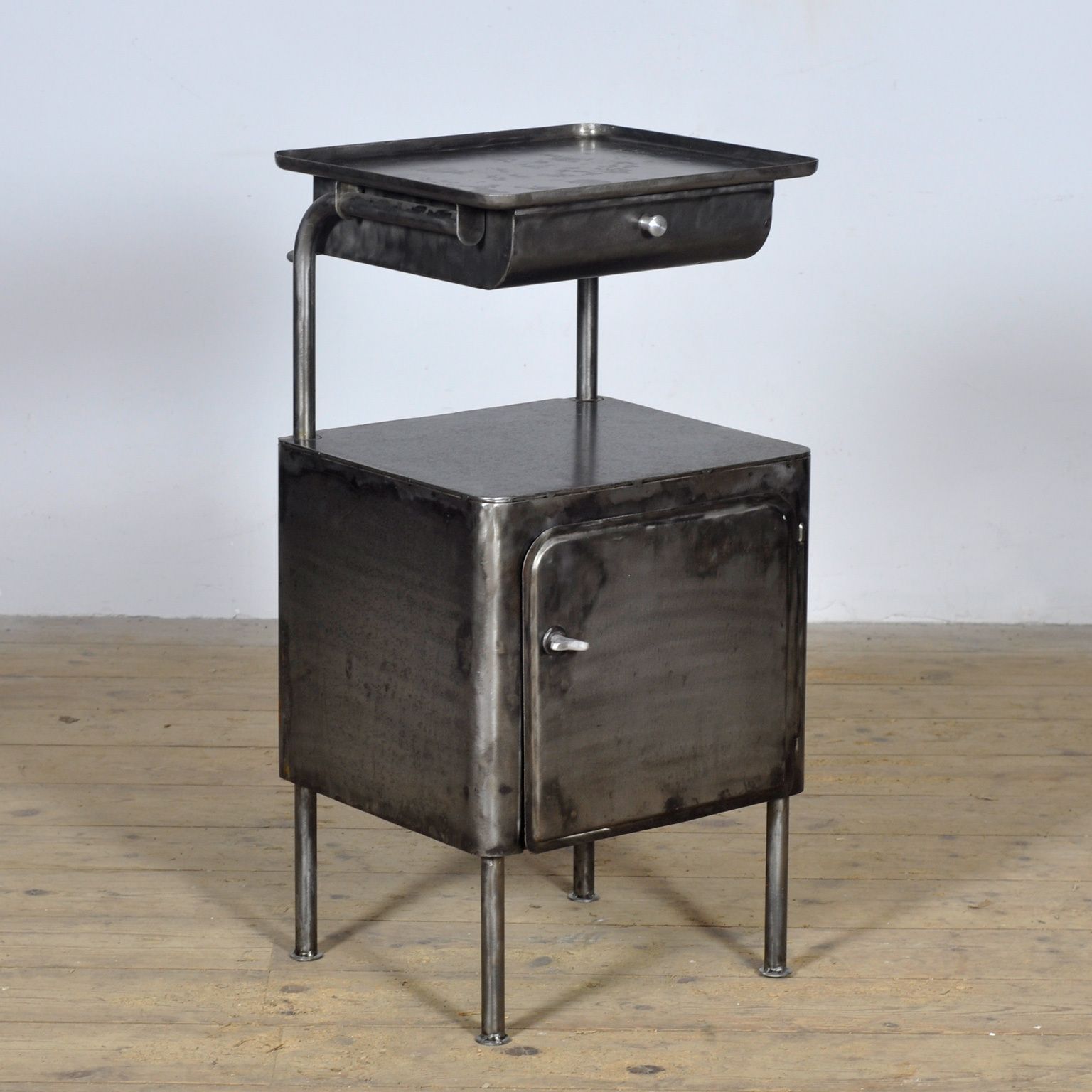 Iron Nightstand, Circa 1950 photo furniture
