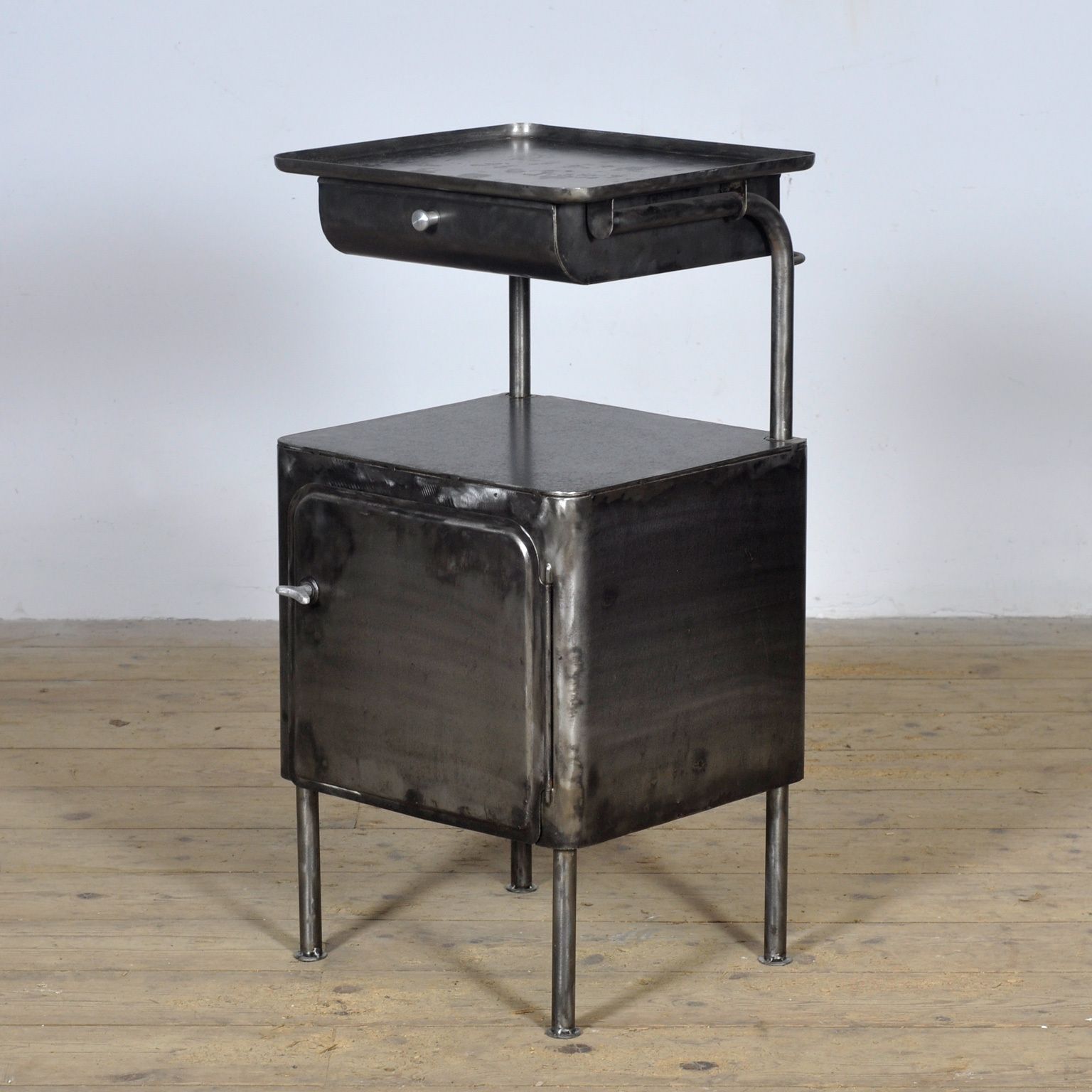 Iron Nightstand, Circa 1950