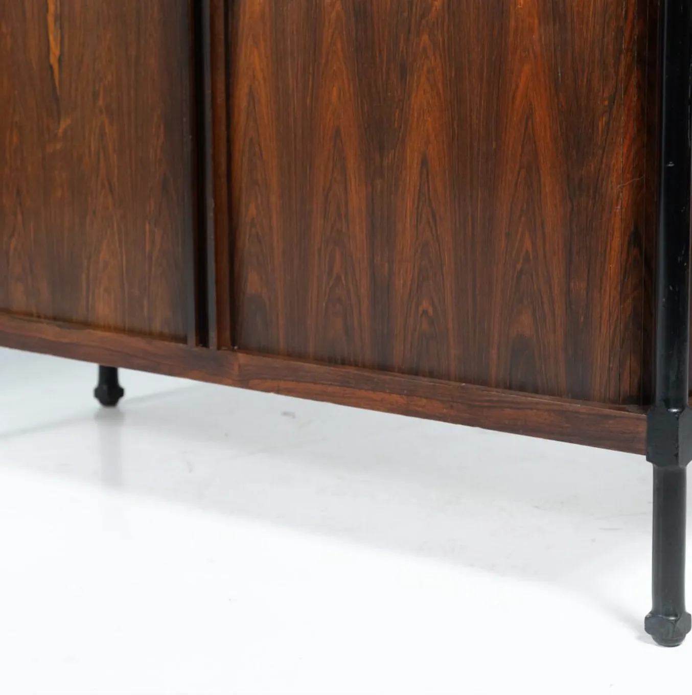 Mid Century Cabinet With Rollers Shutters By Antonio Proserpio, Wood, Italy photo Furniture