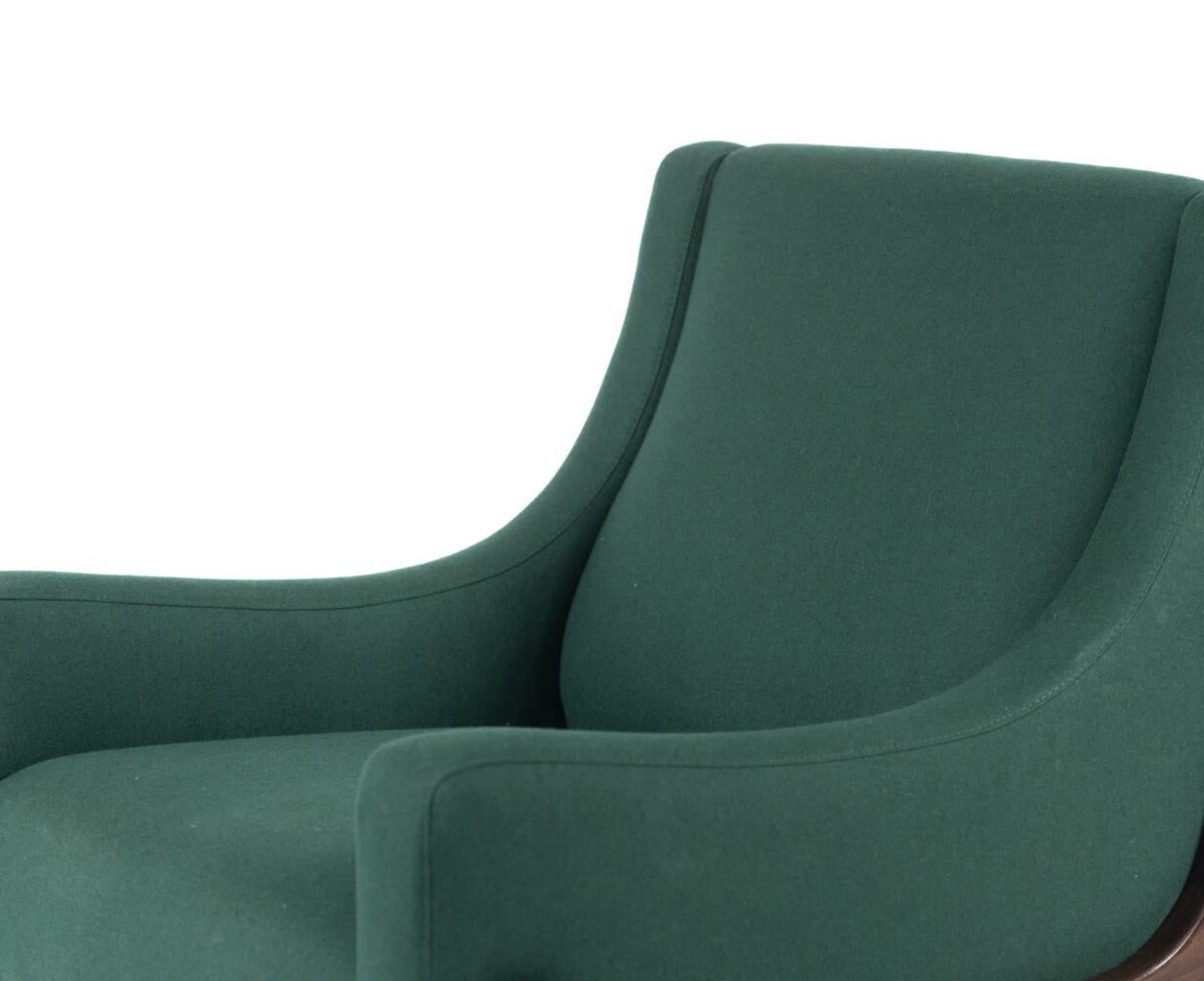 photo for sale Pair Of Mid Century Italian Armchairs, 1960s – New Upholstery