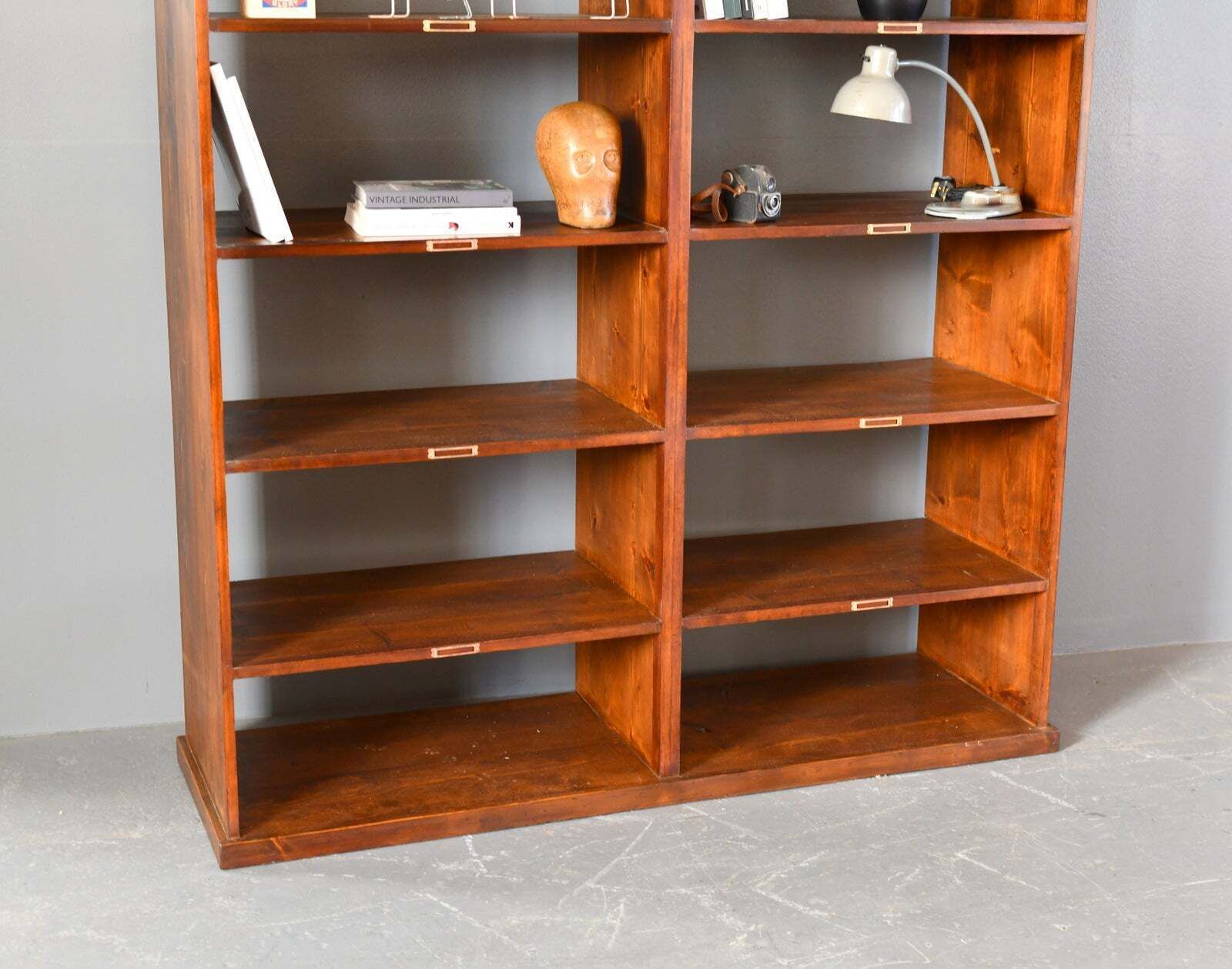 photo furniture Early 20th Century Ironmongers Shelves Circa 1910