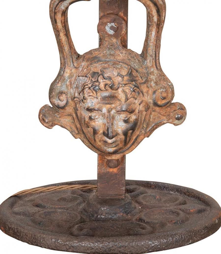 Pair Of Late 19th Century French Lamps Made From Architectural Fragments photo furniture