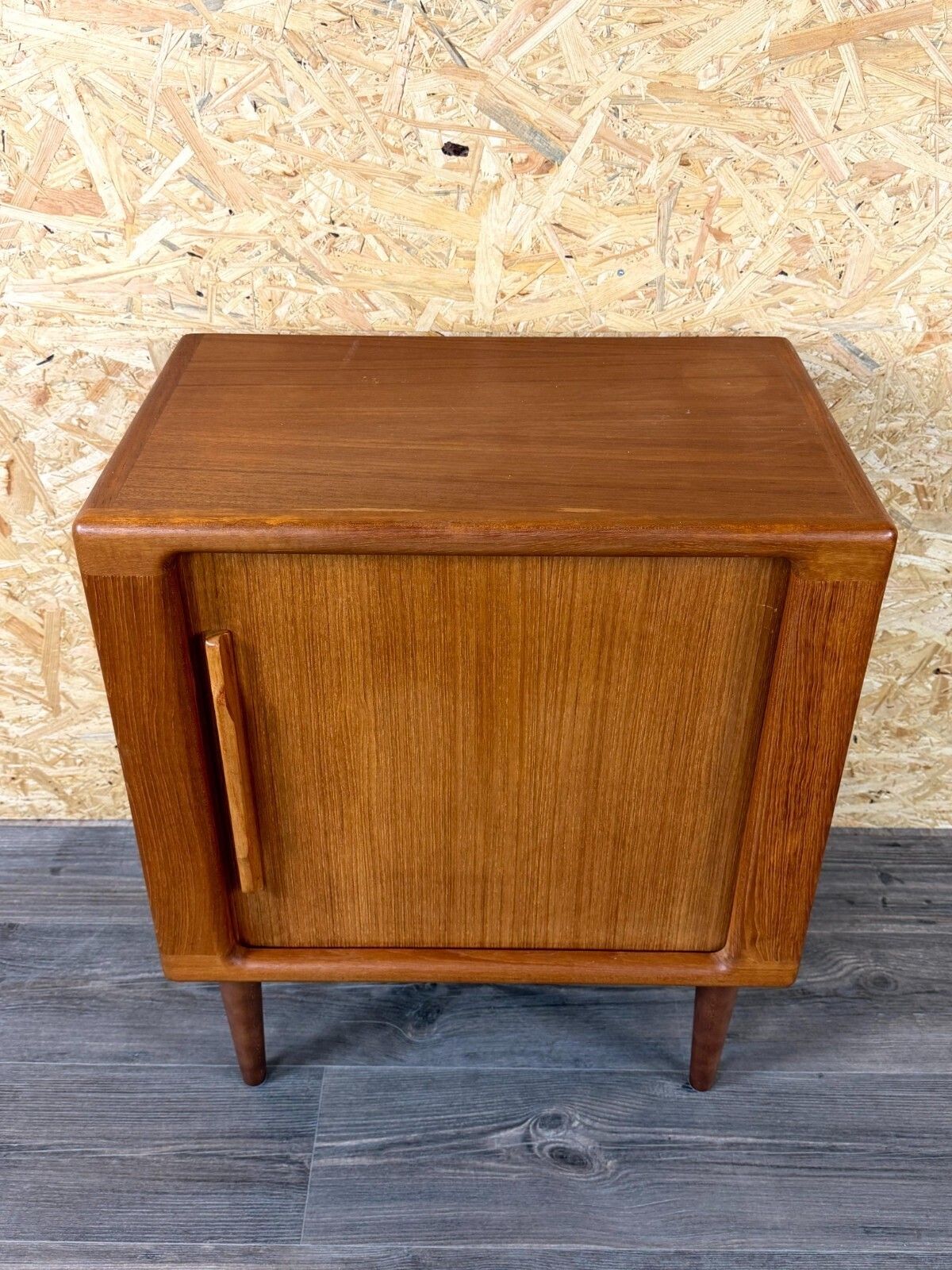 60s 70s Teak Sideboard Credenza Cabinet Danish Modern Design Denmark photo for sale