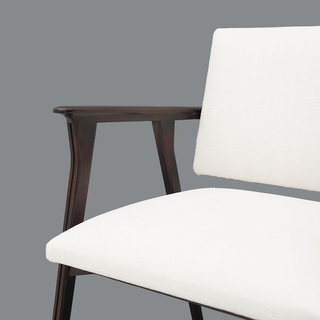 photo buy Pair Of Armchairs With Wooden Armrests, 1950s