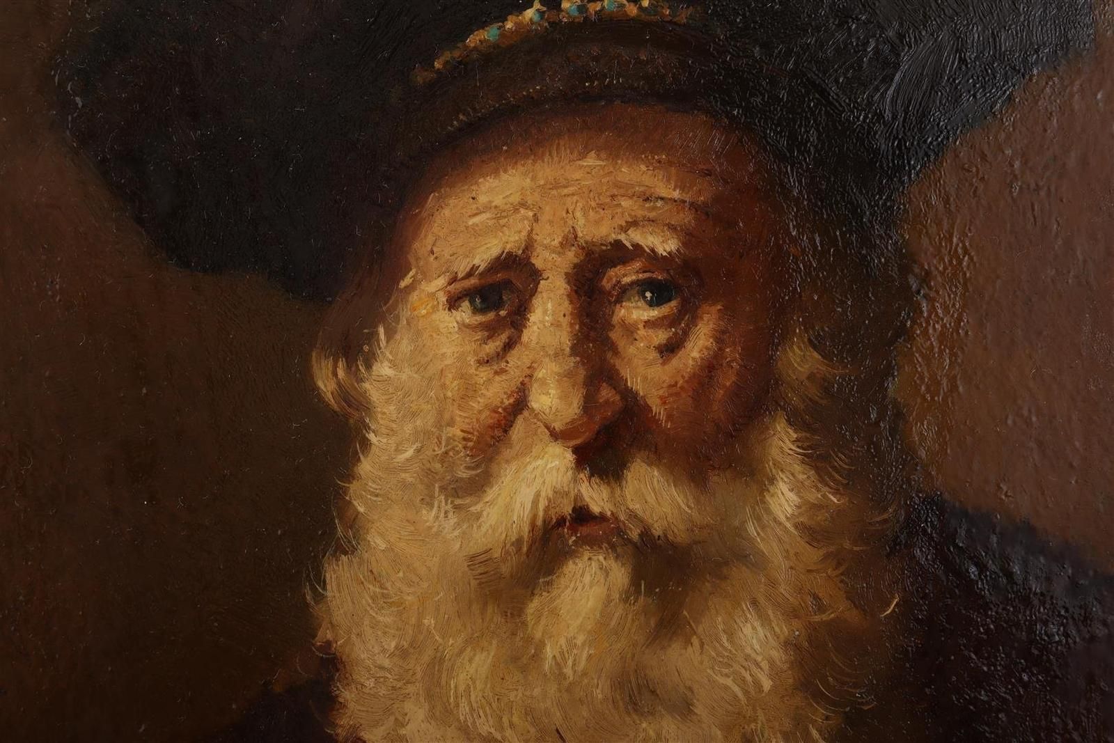 Portrait Of A Man By Evert Jan Ligtelijn In The Style Of Rembrandt Van Rijn photo buy