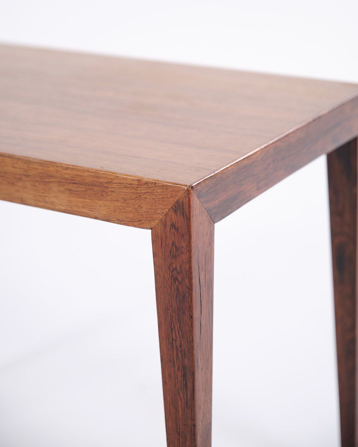 Side Table / Nightstand   Rosewood   Model 41b   Severin Hansen   Haslev Furniture Factory 1960s photo 375.0