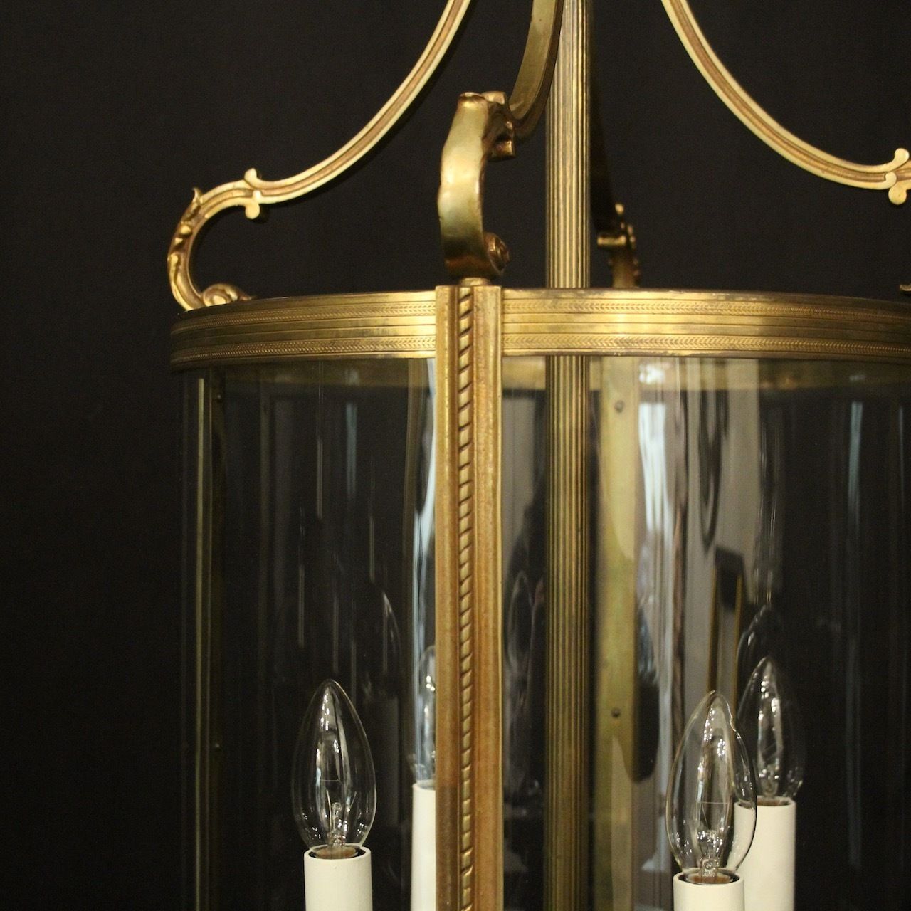photo furniture French Gilded Bronze Antique Hall Lantern