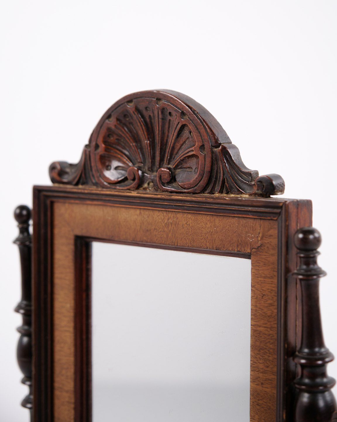 Children's Furniture With Mirror   Mahogany   2 Drawers   Approx. 1860 photo vintage