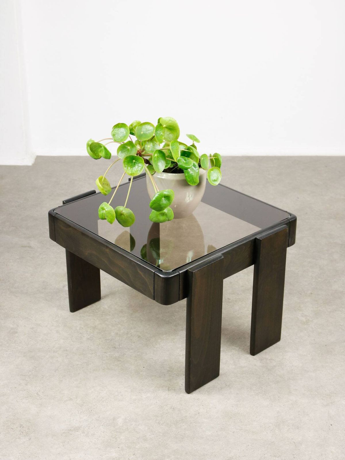 Furniture Vintage Coffee Table By Gianfranco Frattini, 1970s. photo