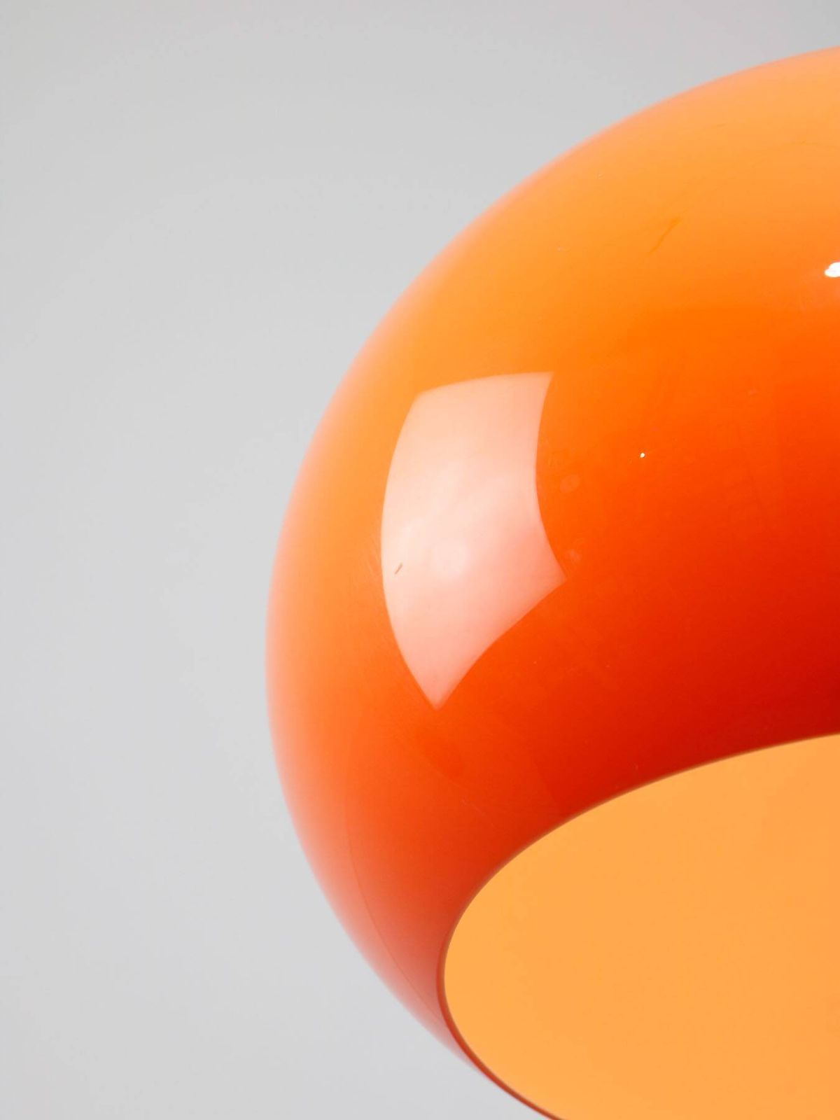 Space Age Orange Jolly Pendant Light By Guzzini, 1960s photo furniture