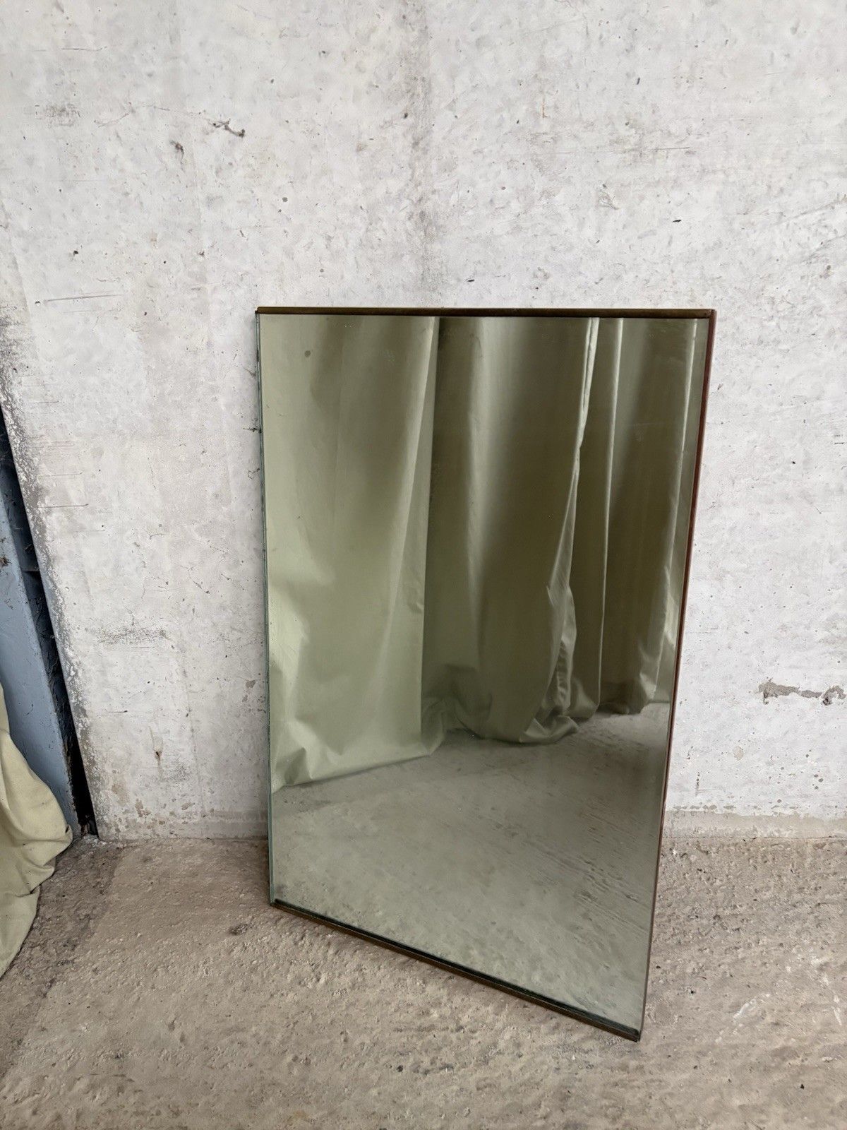 Vtg Mid Century Wall Hallway Mirror Retro R971 photo 74.75