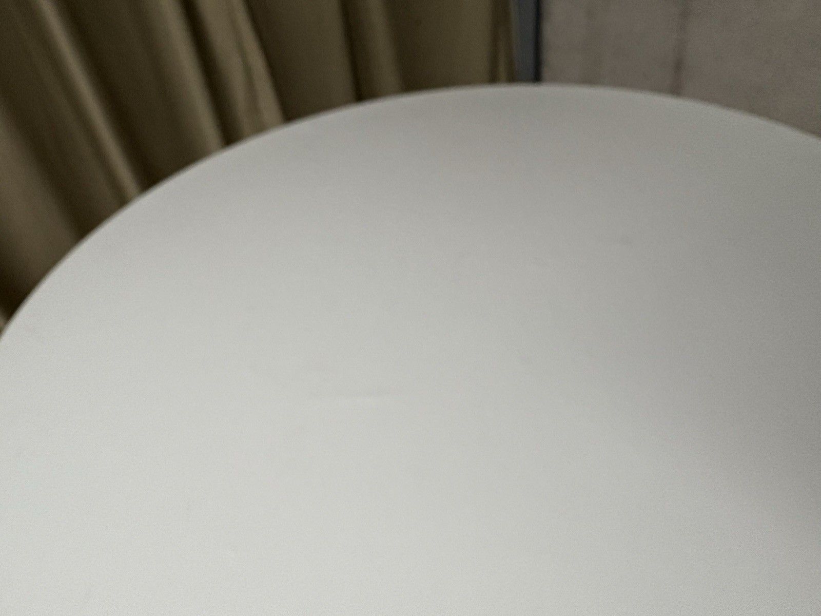 photo for sale Vtg Late Mid Century Circular Modernist Dining Table Danish Retro R970