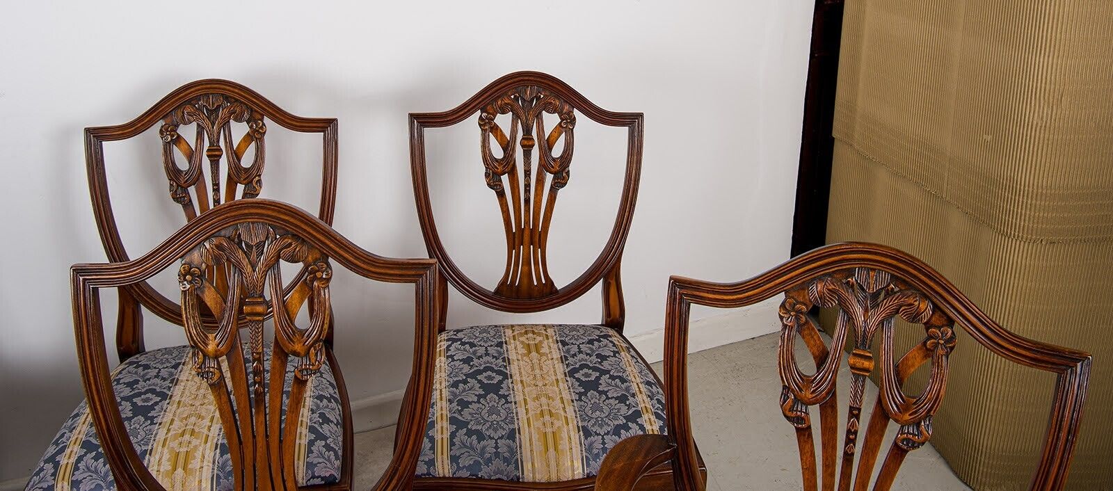 Set Of 8 Mid 20th Century Mahogany Dining Chairs By Rackstraw photo furniture