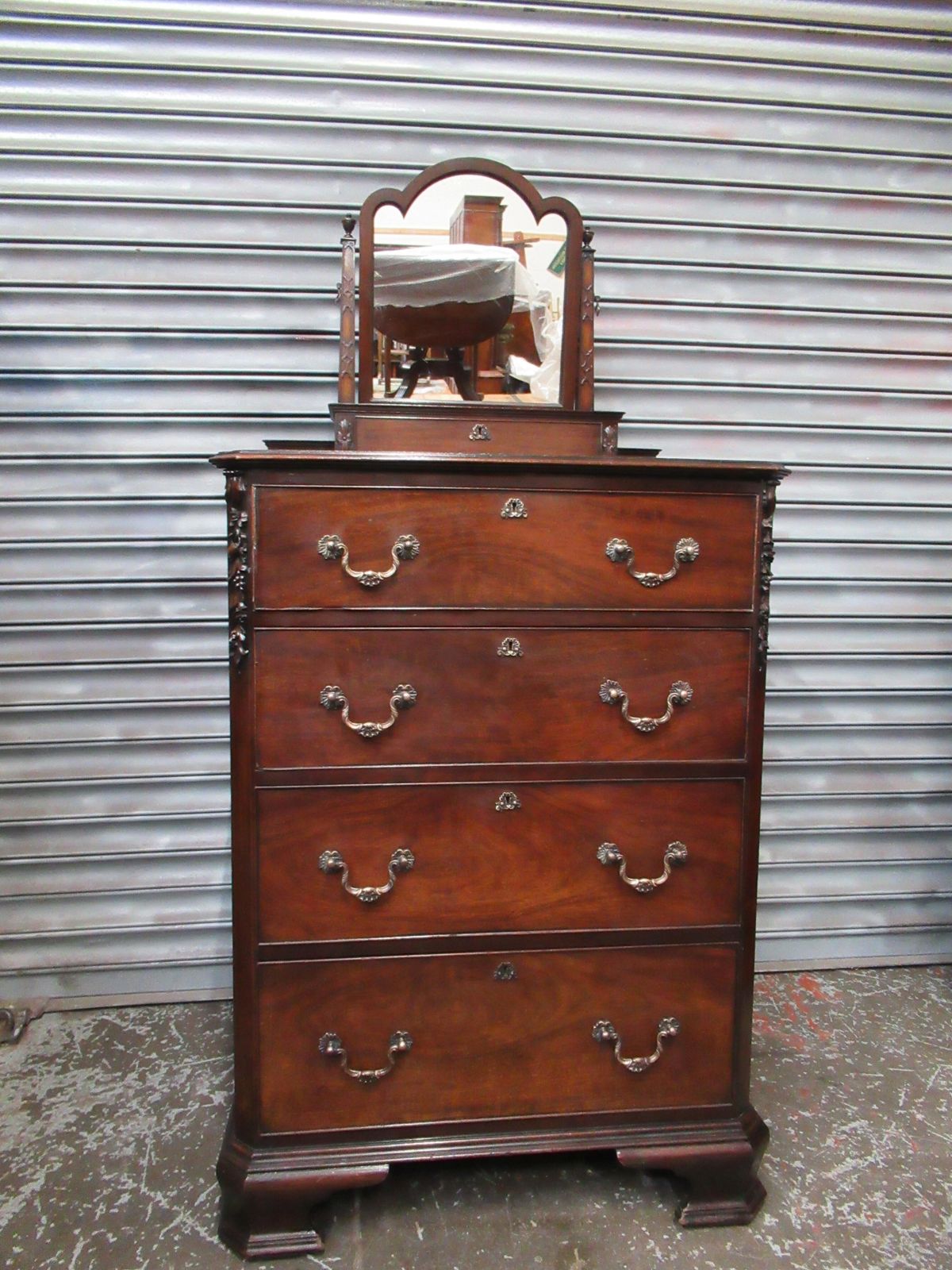 Chippendale   Style    Mahogany Dressing   Table photo furniture