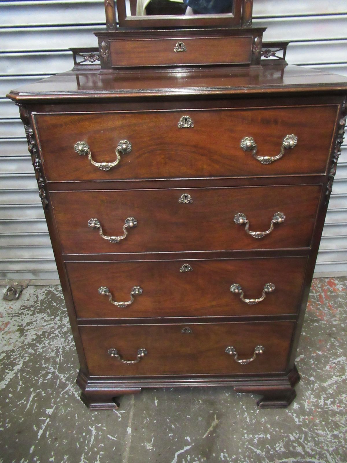 Chippendale   Style    Mahogany Dressing   Table photo Furniture