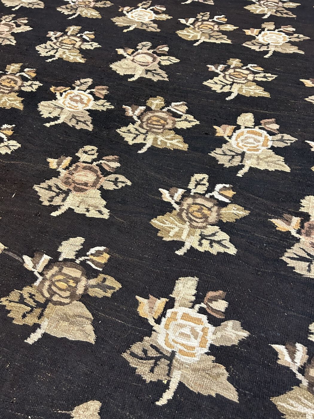 Antique Ukrainian Kilim, Circa 1880, 3.44m X 2.28m photo for sale
