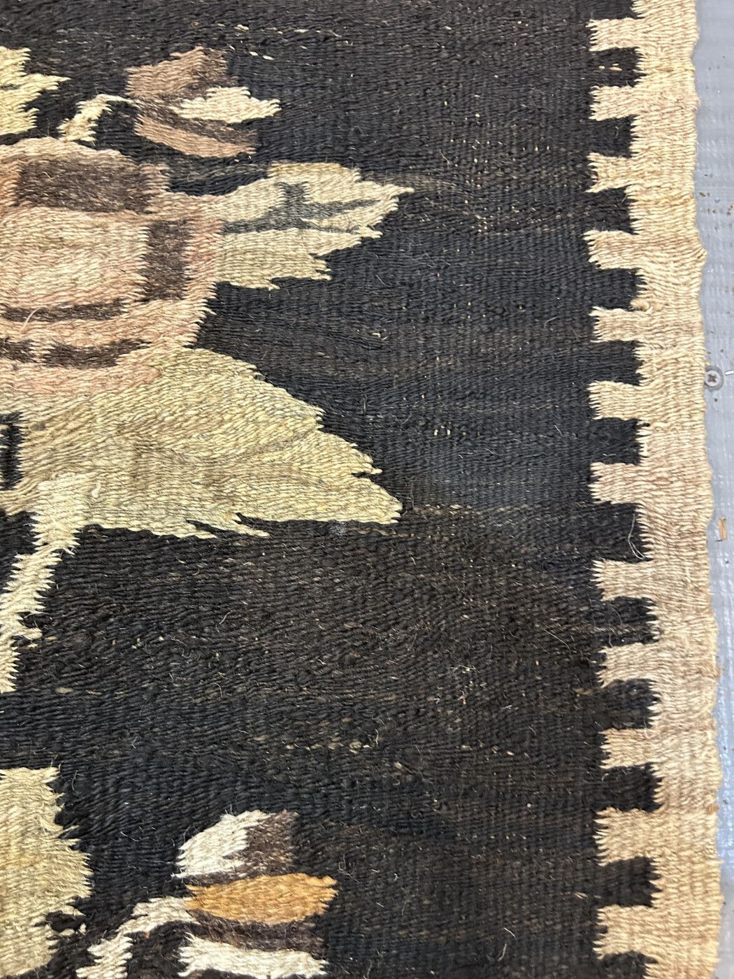 photo furniture Antique Ukrainian Kilim, Circa 1880, 3.44m X 2.28m