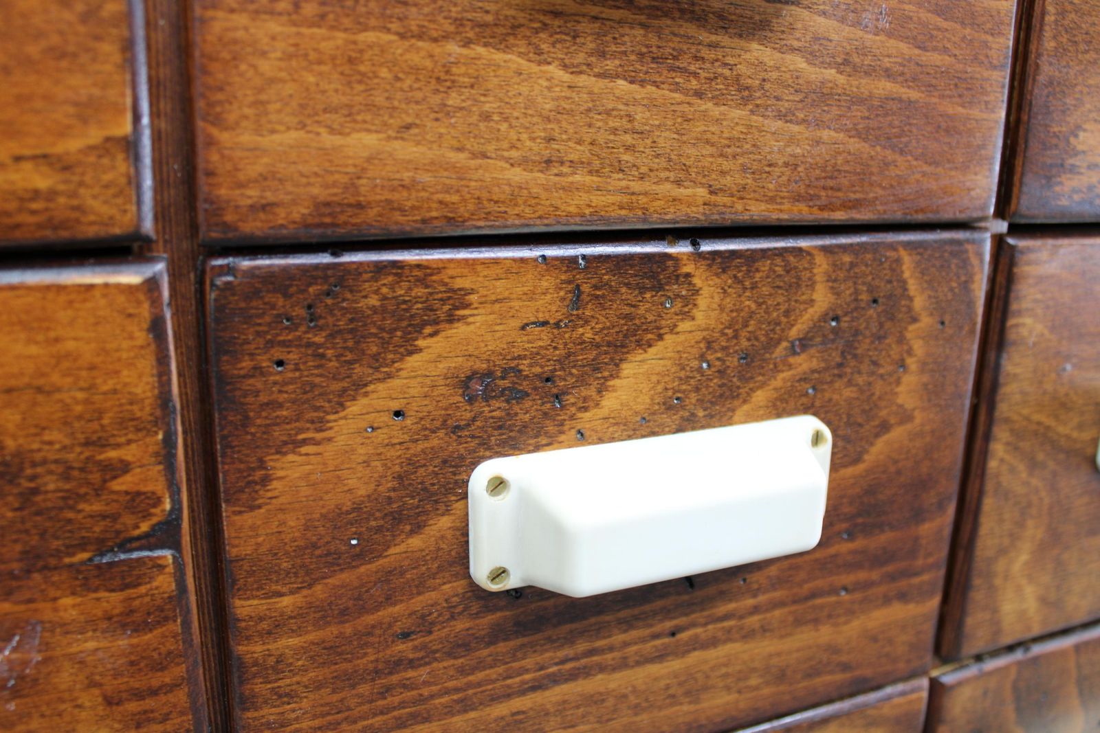 photo for sale 1940s Czechoslovak Industrial Bank Drawer Cabinet