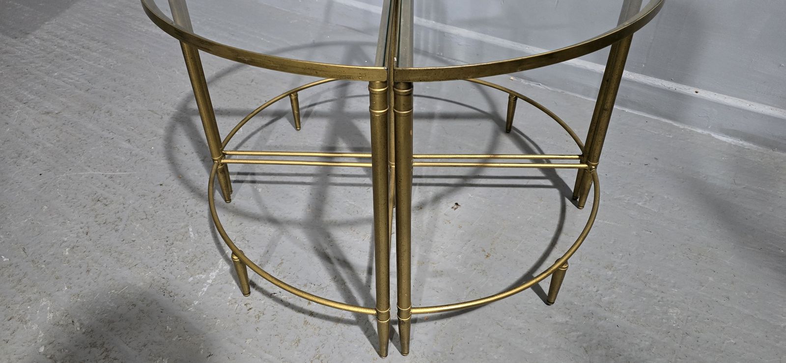 French Art Deco Nest Of Four Tables photo for sale