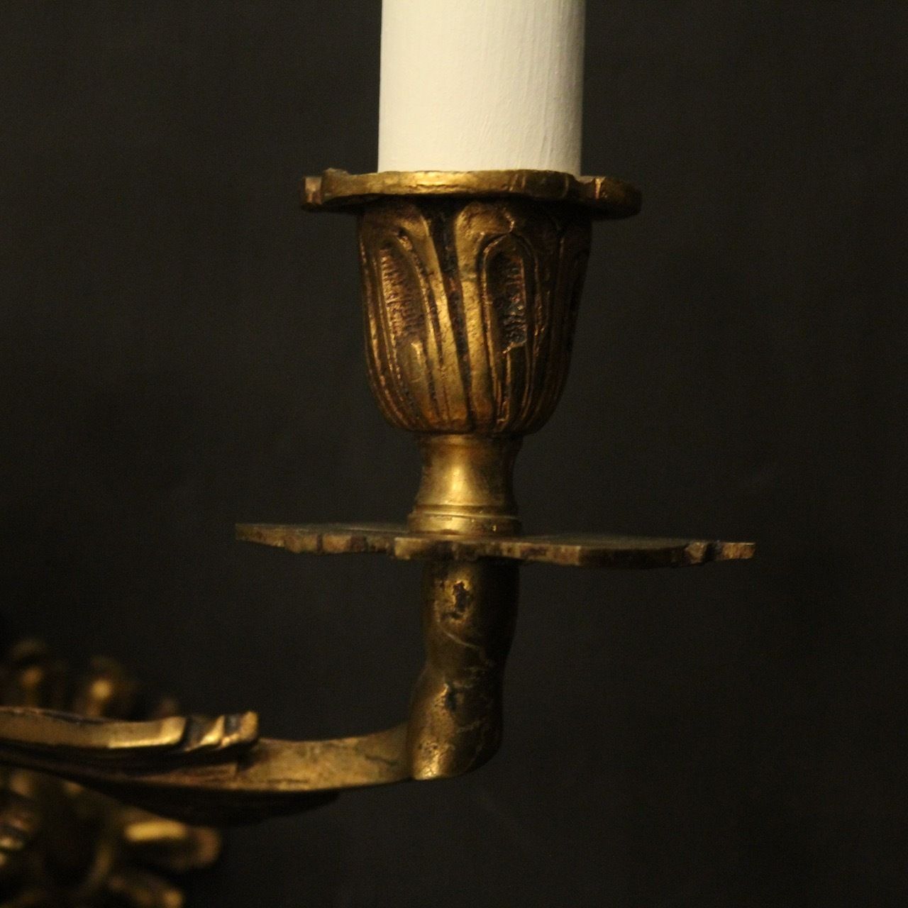 photo furniture French Pair Of Bronze Antique Wall Sconces