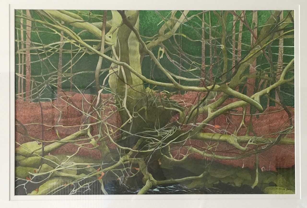 On The Banks Of The River Bedelder By Annie Ovenden photo furniture