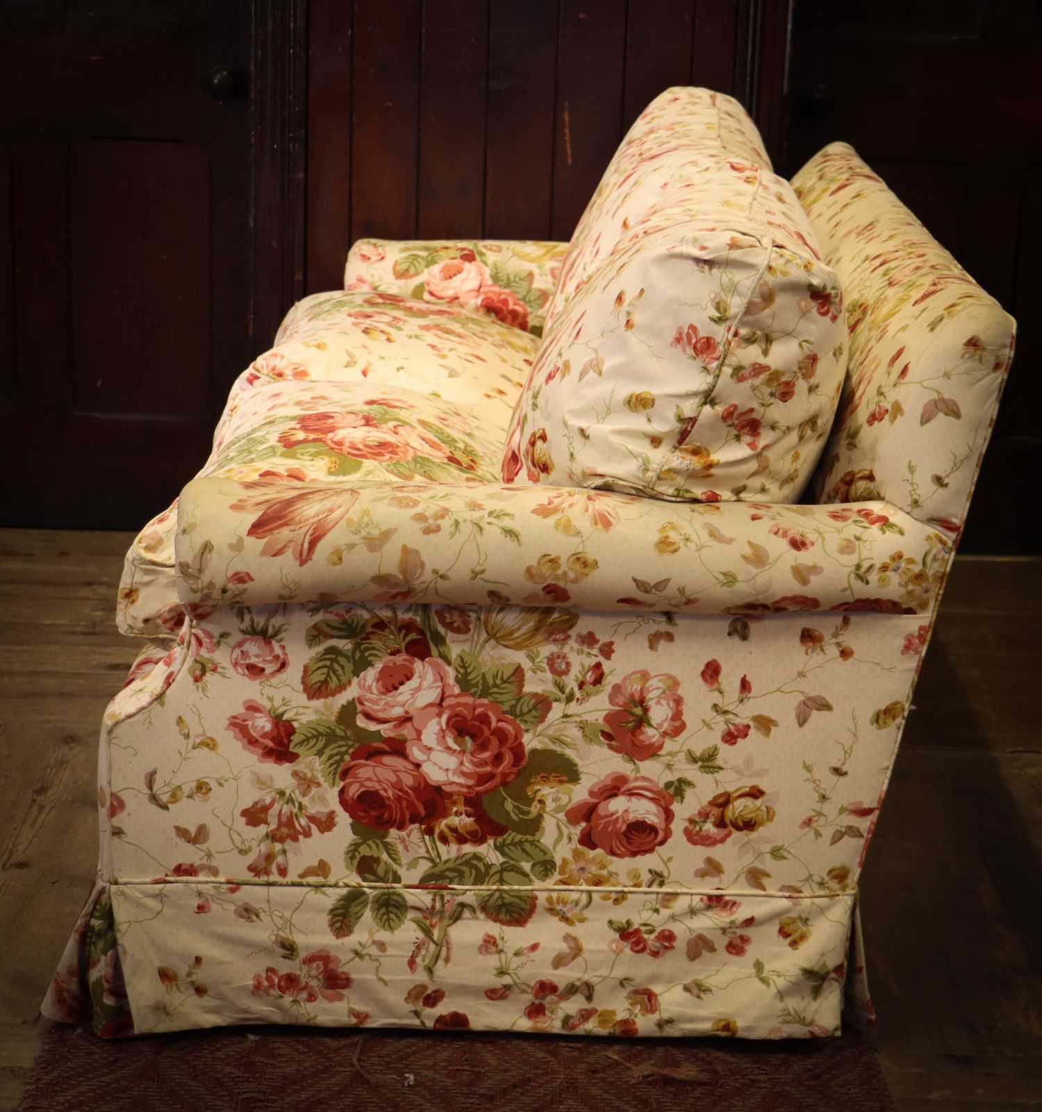 Exquisite Peter Dudgeon 2 Seater Sofa Colefax And Fowler Chintz Country House photo vinterior