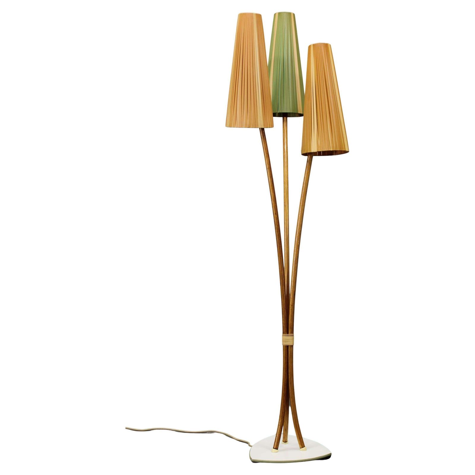 Mid Century Modern Floor Lamp By Pgh Leuchtenbau, East Germany, 1960s