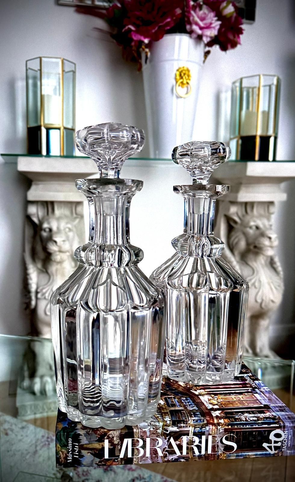 Matched Pair Of Georgian–Regency Cut Glass Decanters, C.1820–1835 photo vinterior