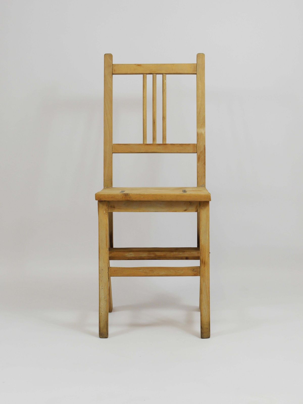 Arts & Crafts Metamorphic Library Steps Folding Ladder Chair, Vienna, 1900s photo furniture