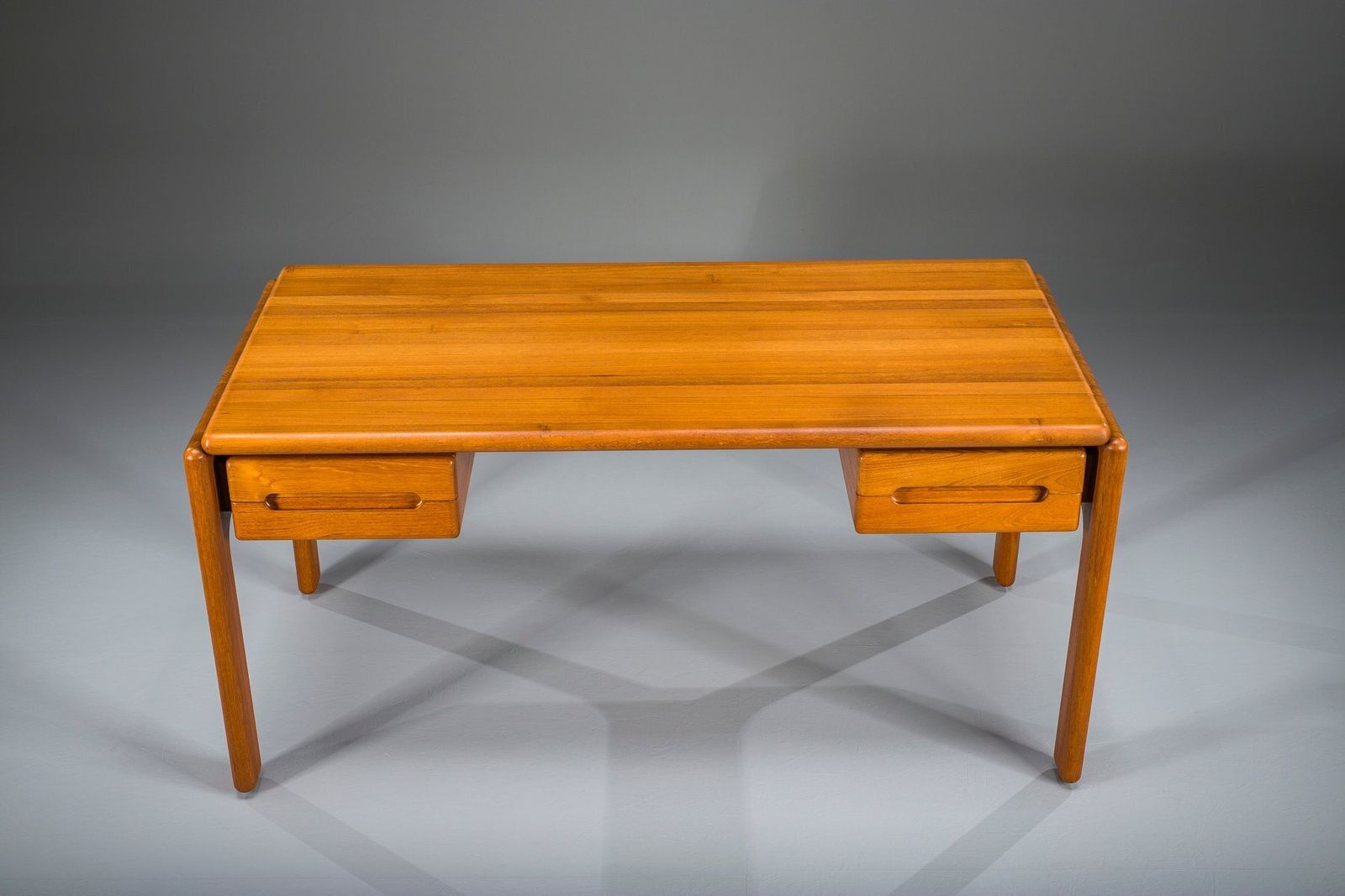 photo furniture Vintage Danish Cabinetmaker Desk In Teak, 1950s