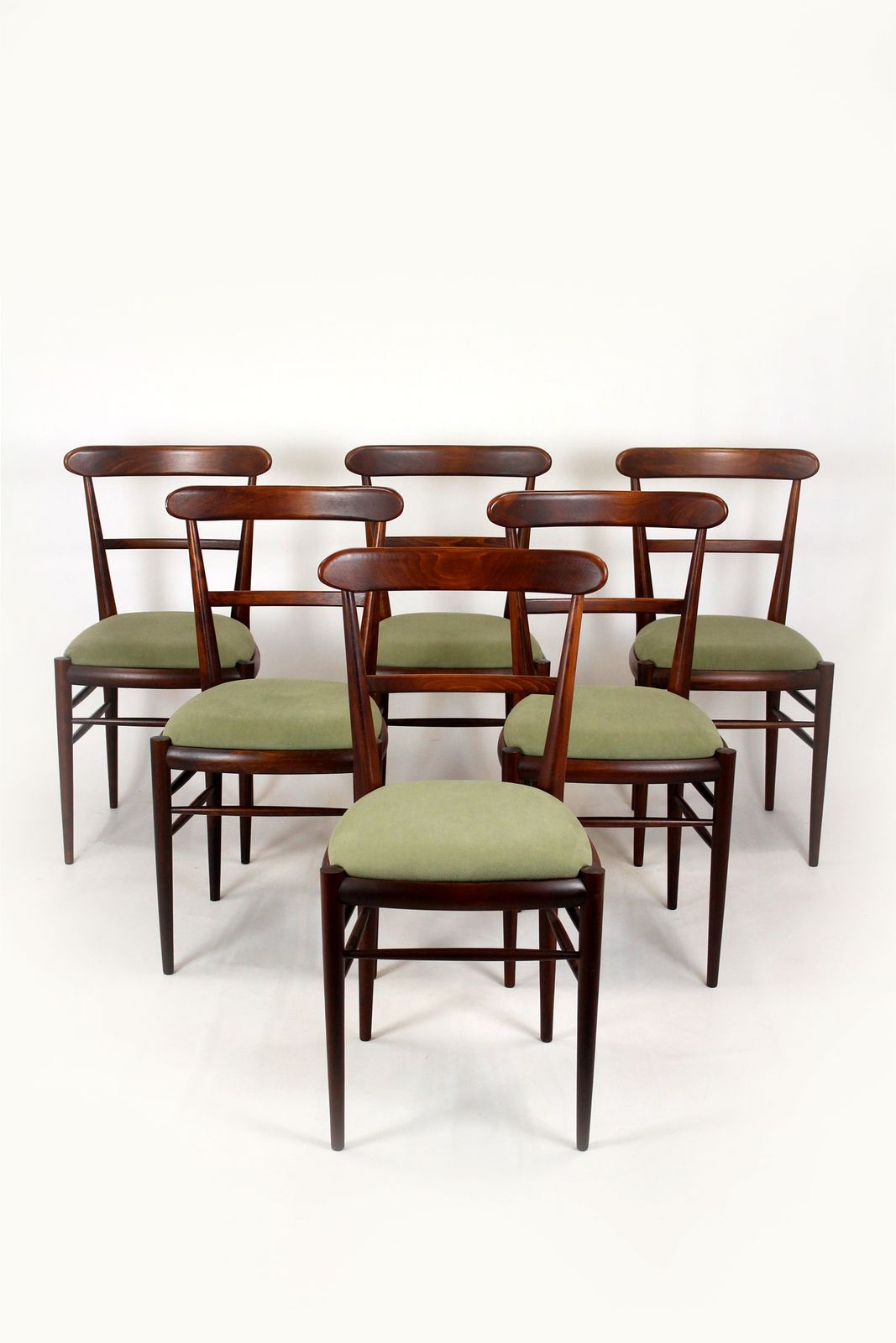 Restored Mid Century Modern Dining Set, Czechoslovakia, 1960s photo vintage