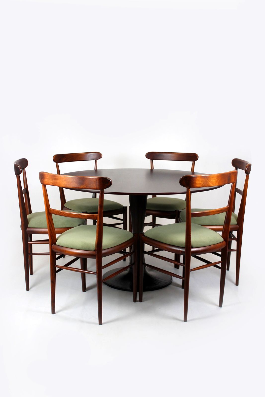 photo for sale Restored Mid Century Modern Dining Set, Czechoslovakia, 1960s