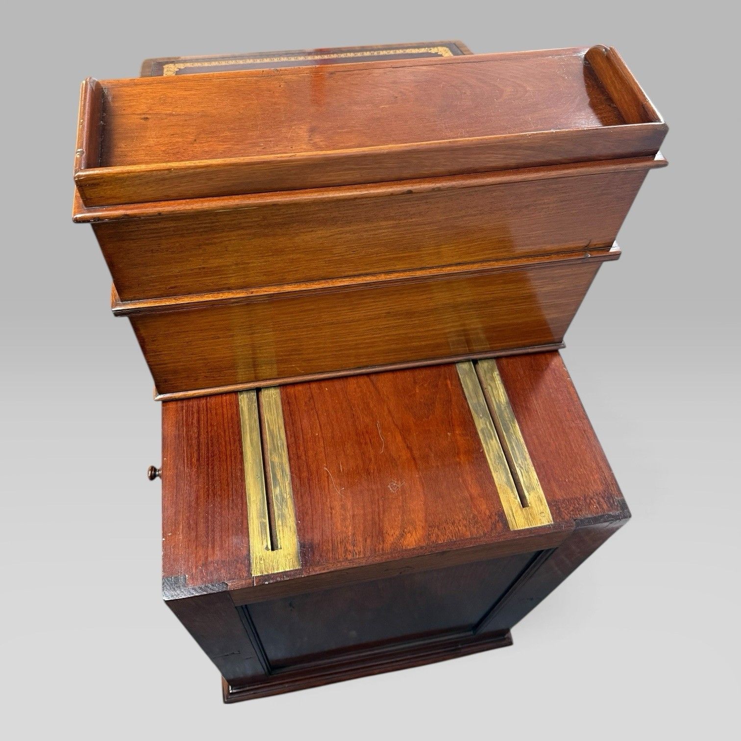 photo buy Antique Mahogany Davenport Desk By Gillows Of Lancaster