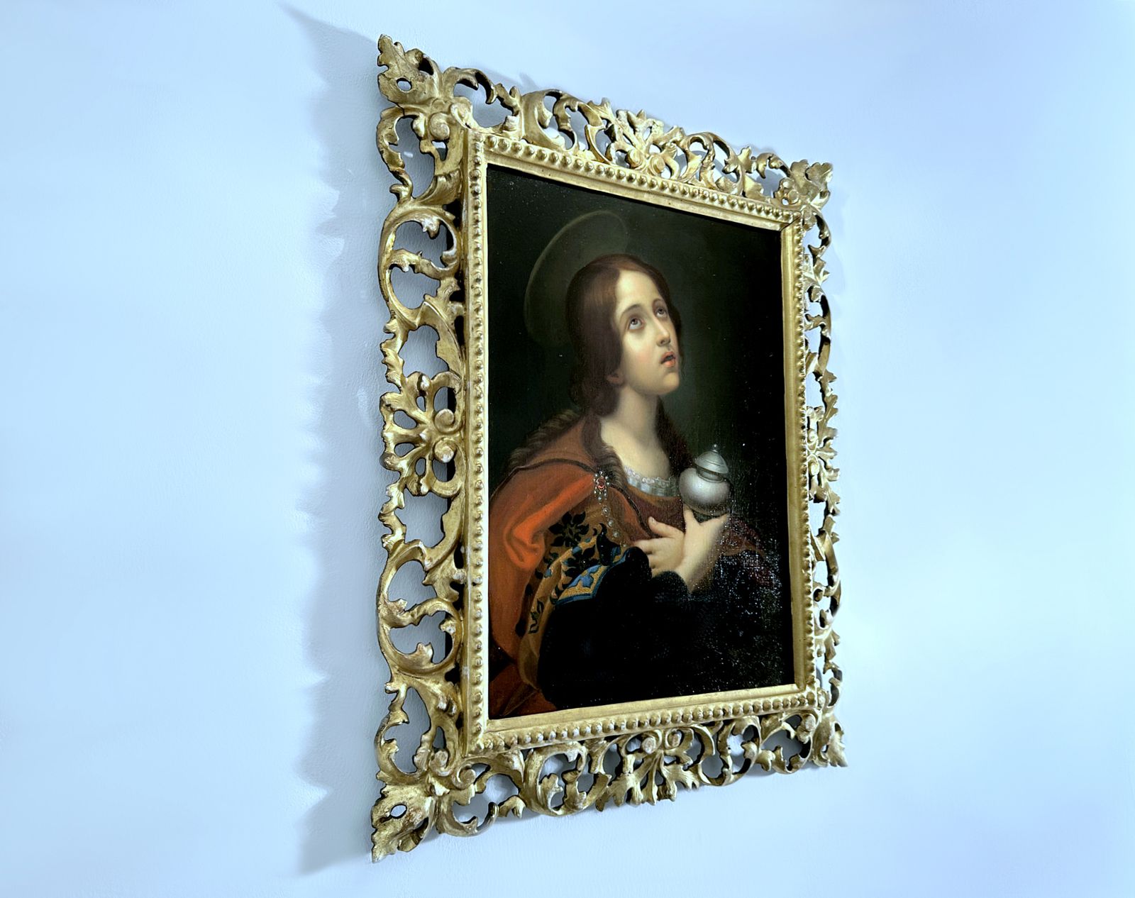 Mary Magdalene / Oil On Canvas / Carlo Dolci   19th Century photo furniture