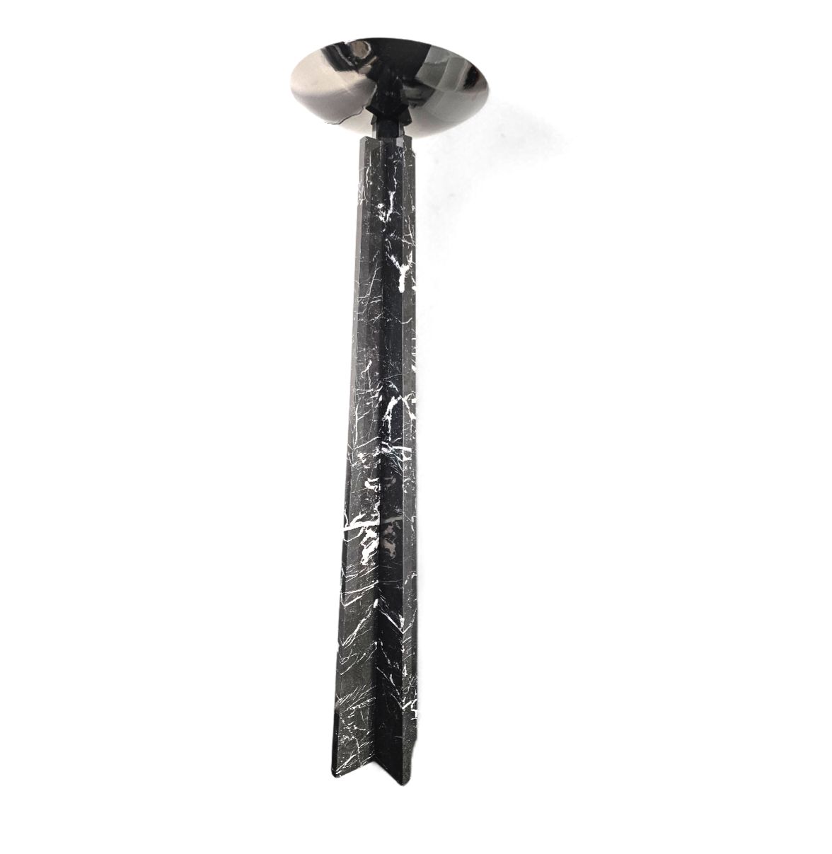 Wagneriana Marble Floor Lamp By Lella And Massimo Vignelli / 1980s photo for sale
