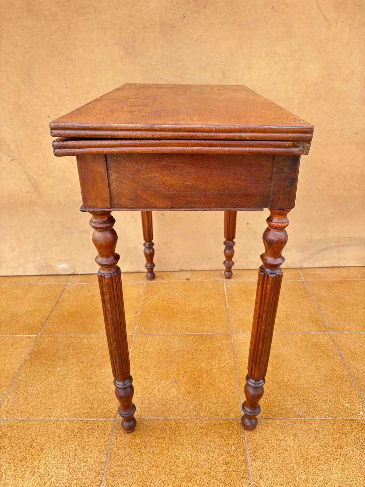 Oak Games Table With Green Felt Top, Early 20th Century photo buy
