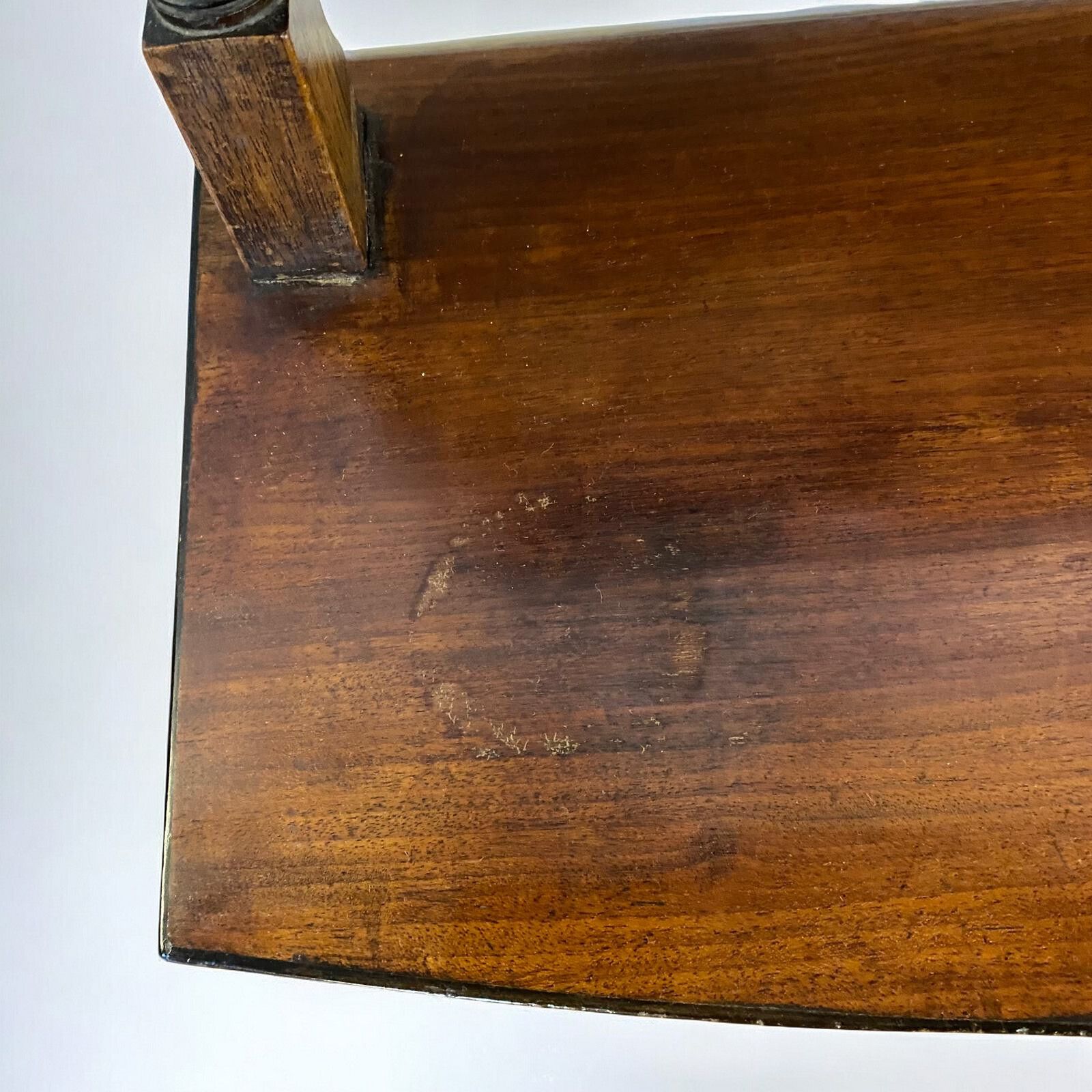 Late Georgian Mahogany Table Mirror photo Furniture