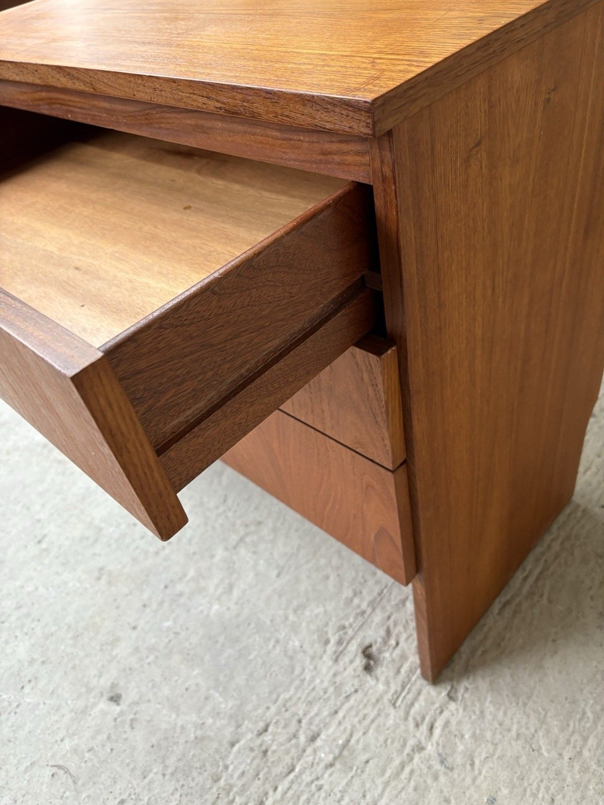 photo for sale Vtg Mid Century Teak Chest Of Drawers Tallboy Scandi Danish Retro R980