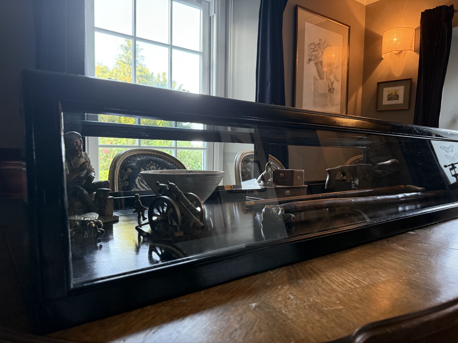 Antique Countertop Shop Display Case photo furniture