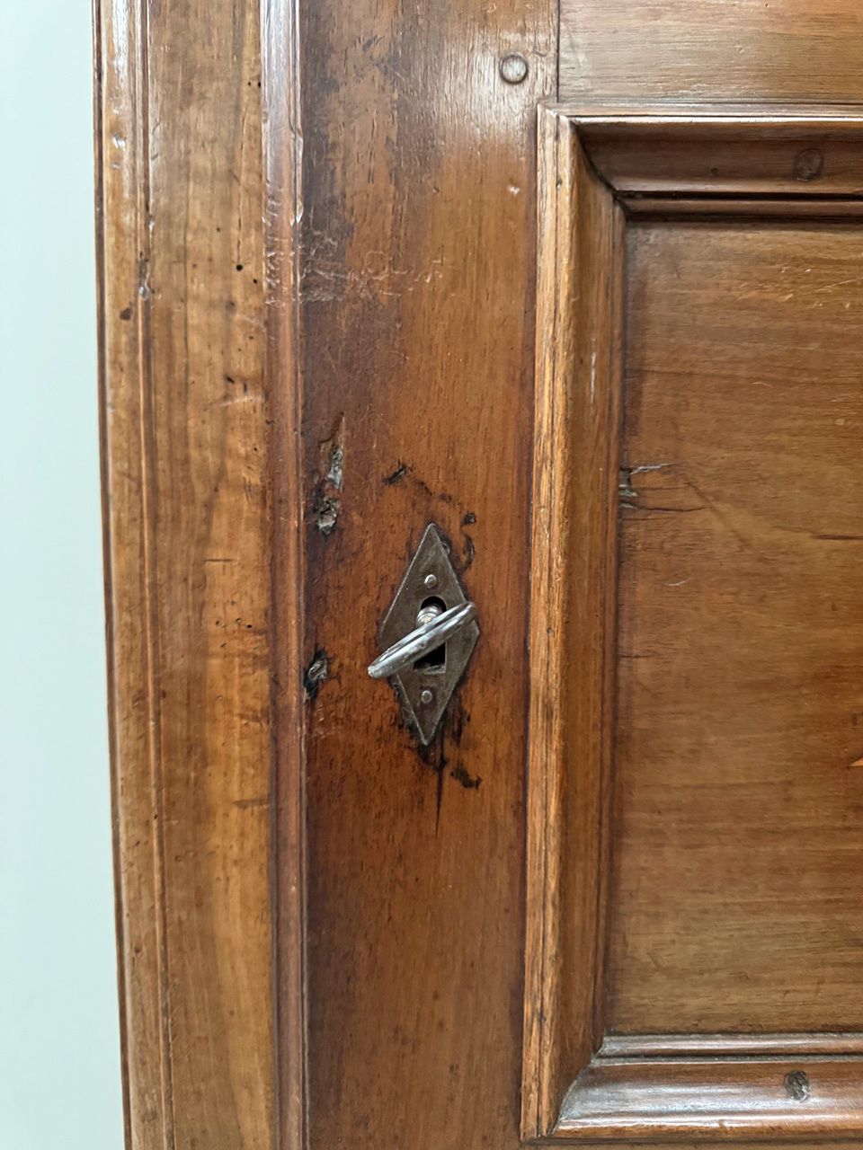 Furniture Large Fruitwood Cupboard photo