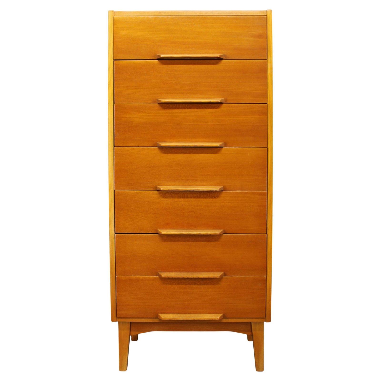 Mid Century Czechoslovak Maple Chest Of Drawers, 1960s